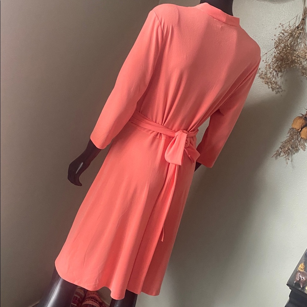 ANTONIO MELANI Vibrant Coral Dress - Picture 8 of 13